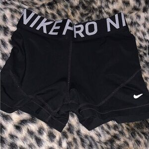 Nike Pro Women's Black Shorts